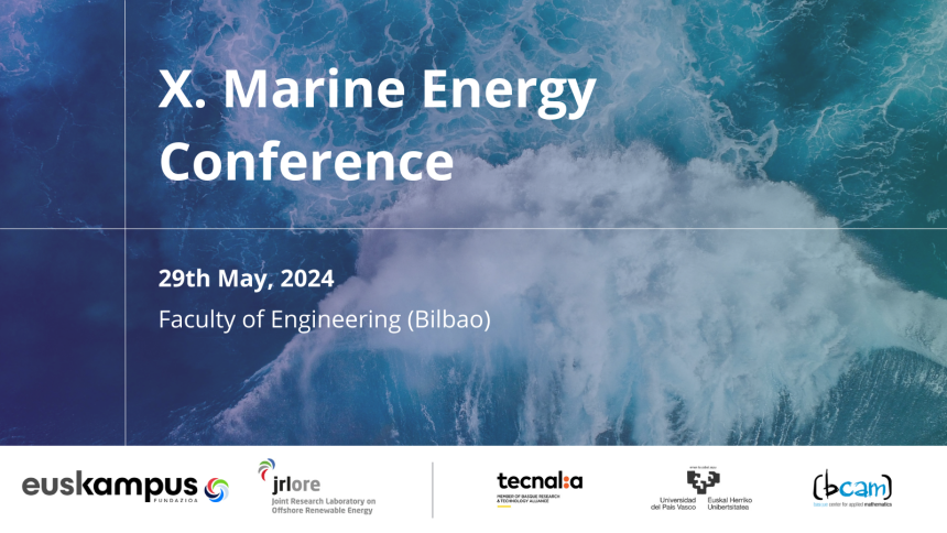 X Marine Energy Conference: 29 May 2024 Bilbao